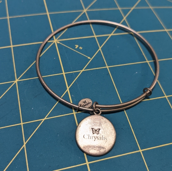 Chrysalis nautical charm bracelet bangle - adjustable gold tone - Picture 11 of 14